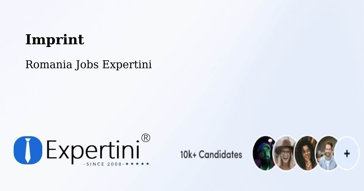 Imprint – Comuna Răcoasa - Romania Jobs Expertini
